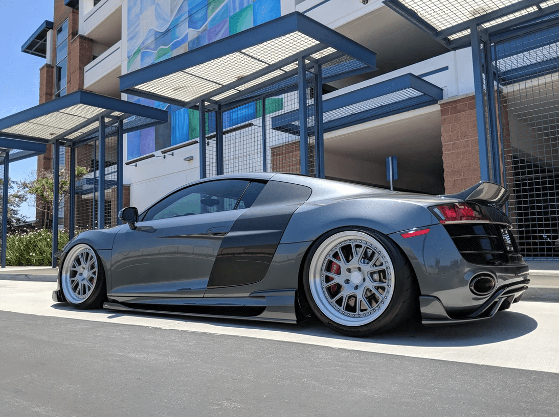 Polished classic car